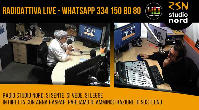 intervista anna raspar radio studio nord ADS